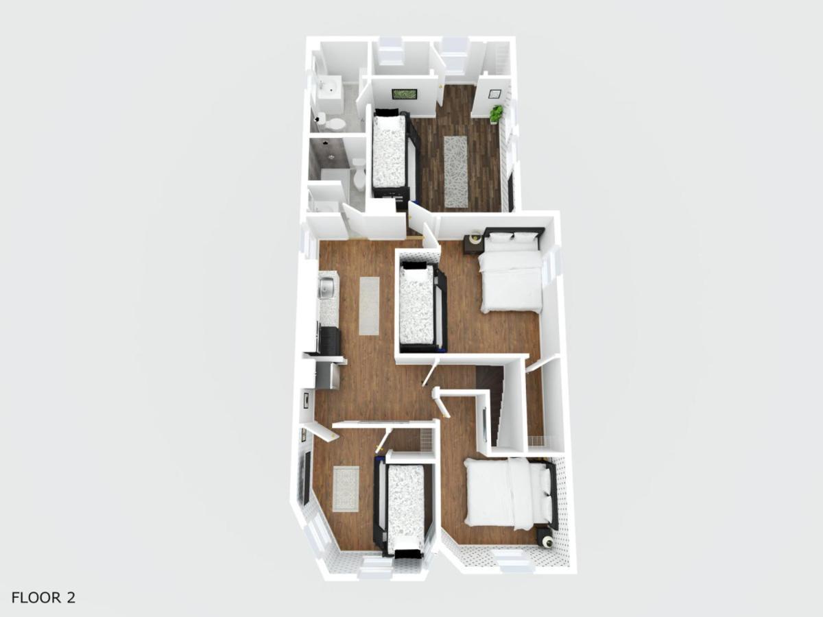 The Whimsical Estate Sleeps 16Plus 20M To Nyc Free Parking New York Bagian luar foto